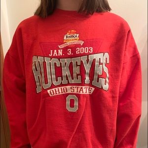 vintage ohio state university hoodie